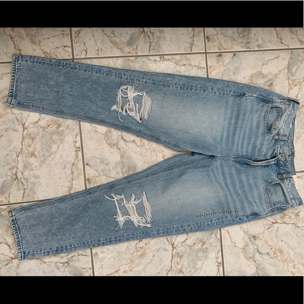American Eagle Outfitters Blue Boyfriend Jeans